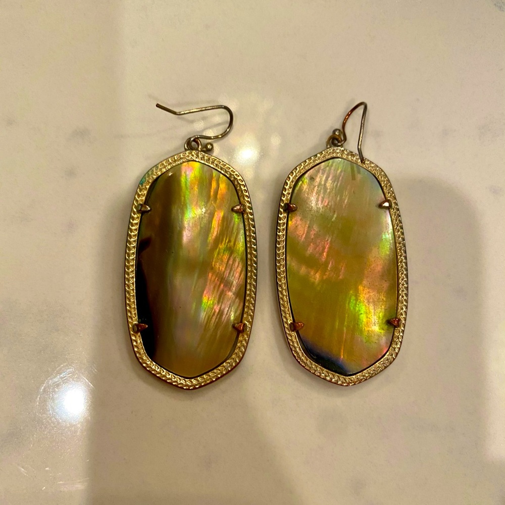 Kendra Scott Gold Drop Earrings Danielle